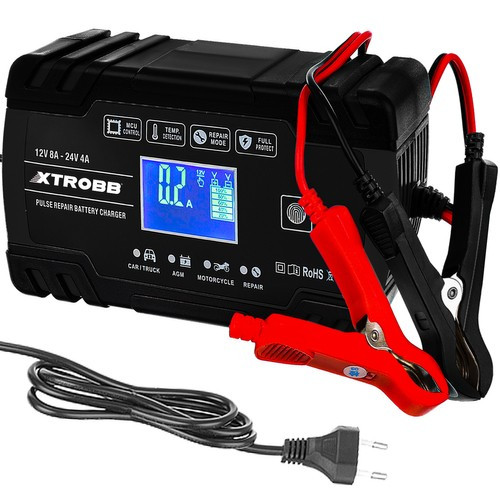 Xtrobb akkumulátor töltő 12/24V