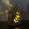 LED adventi dekor lámpás