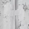 Karácsonyfa alátét fehér/ezüst - 78cm