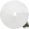 Karácsonyfa alátét fehér - 120cm
