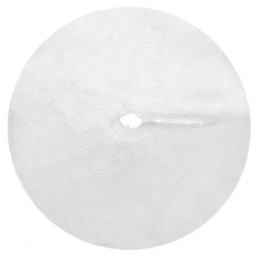 Karácsonyfa alátét fehér - 120cm