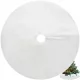 Karácsonyfa alátét fehér - 150cm