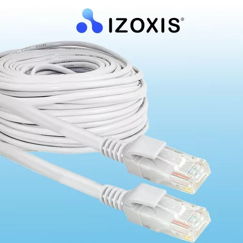 Izoxis ethernet kábel, szürke - 30m