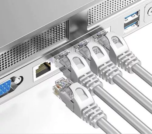 Izoxis ethernet kábel, szürke - 30m