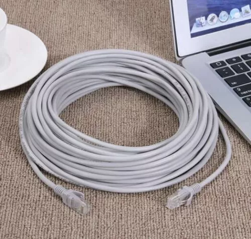 Izoxis ethernet kábel, szürke - 30m