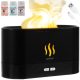 Aroma diffúzor láng hatással 180ml - fekete