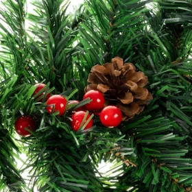 Műfenyő sűrű girland LED fényekkel - 270cm
