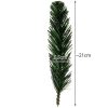 Dekorációs műfenyő ágak 21cm - 40db