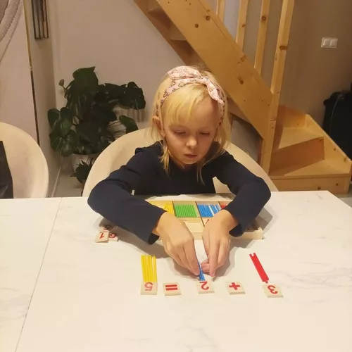 Fa pálcikák számolás tanuláshoz