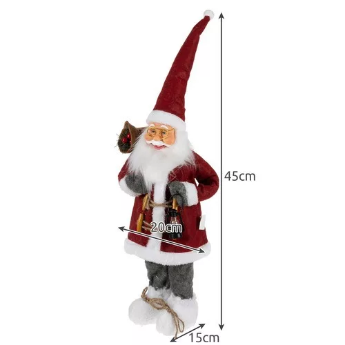 Mikulás figura - 45cm