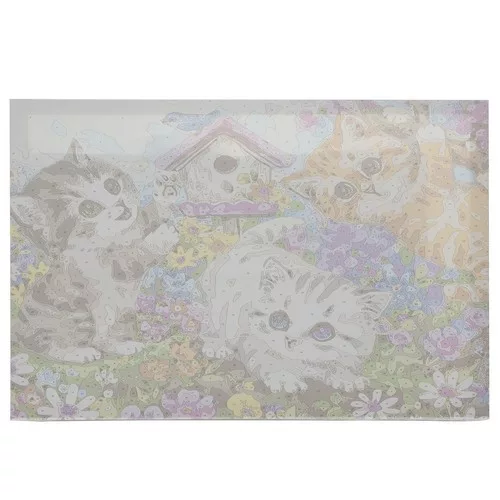 Számos kifestő cicák - 40x50cm