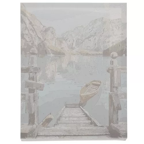 Számos kifestő hegyi tó - 40x50cm