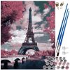 Számos kifestő eiffel torony - 40x50cm