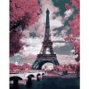 Számos kifestő eiffel torony - 40x50cm