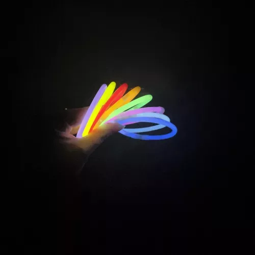 Fluoreszkáló rudak - 100db