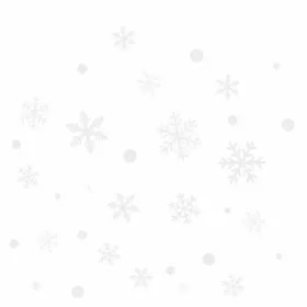 Karácsonyi ablakmatrica - hópelyhek