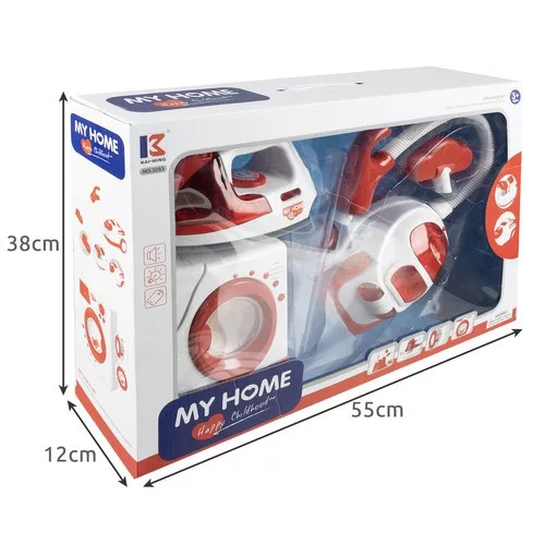 Játék háztartási gépek gyerekeknek - 3db