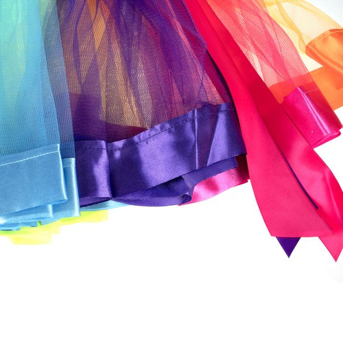 Kruzzel 3 darabos unikornis jelmez készlet gyerekeknek szívárvány színben