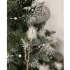 Karácsonyfa dísz üveg angyalkák - 6db