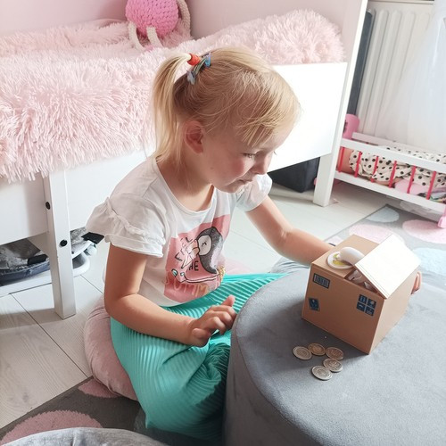 Érmetolvaj persely - cica