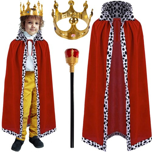 Király jelmez gyerekeknek