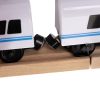 Fa vonatpálya elektromos vonattal és kiegészítőkkel - 3,2m