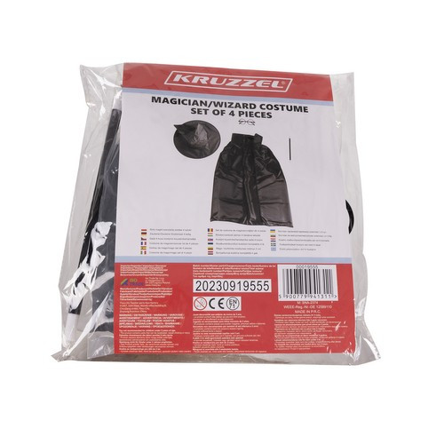 Kruzzel varázsló jelmez készlet gyerekeknek - 4db