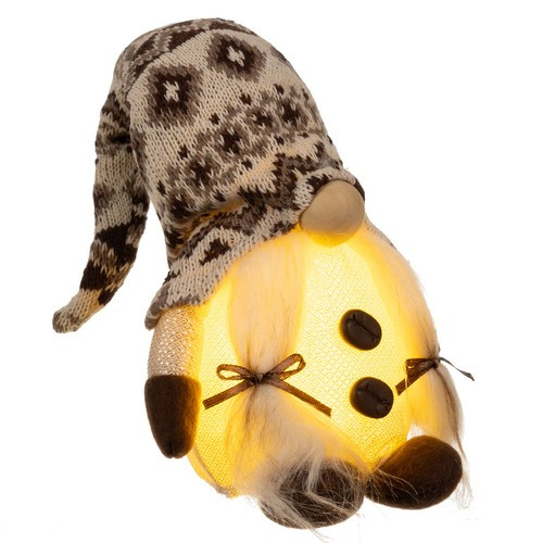 Karácsonyi világítós törpe