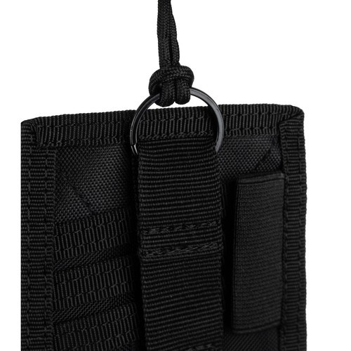 Igazolvány tartó tok textil fekete - 13x9,3cm