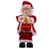 Zenélő és táncoló mikulás figura - 27cm