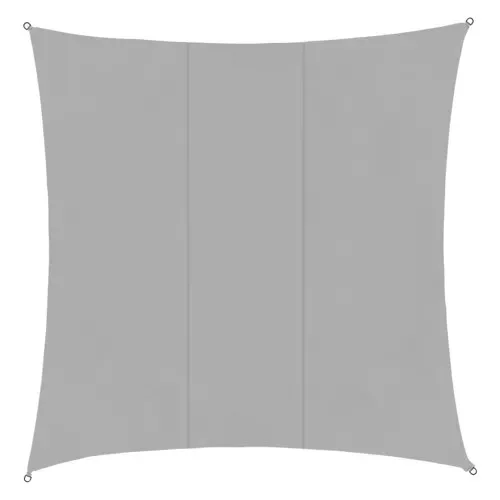Napvitorla szögletes, szürke - 3,6x3,6m