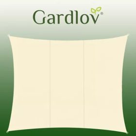 Gardlov 3x4 méteres napvitorla - bézs