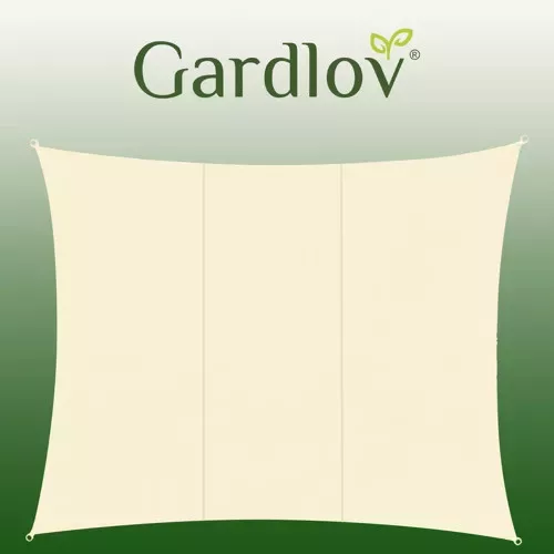 Gardlov 3x4 méteres napvitorla - bézs
