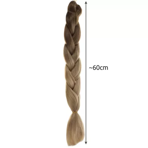 Soulima szintetikus hajfonat, 60cm - szőke ombre