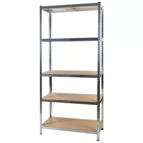 Nagy teherbírású fém polc 875kg - 220x100x45cm