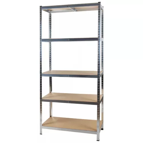 Nagy teherbírású fém polc 875kg - 220x100x45cm