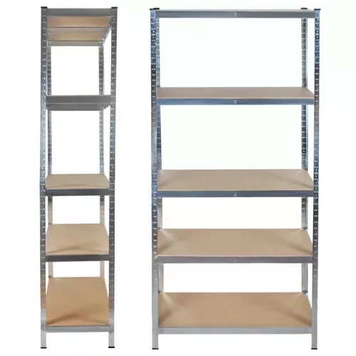 Nagy teherbírású fém polc 875kg - 220x100x45cm