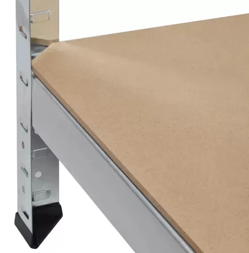Nagy teherbírású fém polc 875kg - 220x100x45cm