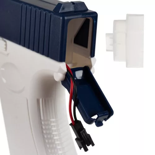 Kruzzel elektromos vízipisztoly, 20,5x3x13,6cm - fehér