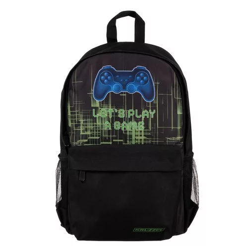 Iskolatáska tornazsákkal, gamepad - 22l