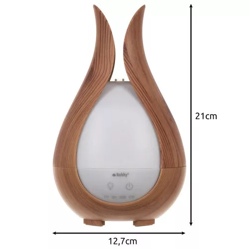 Ultrahangos aroma párásító távirányítóval és LED világítással - 200ml
