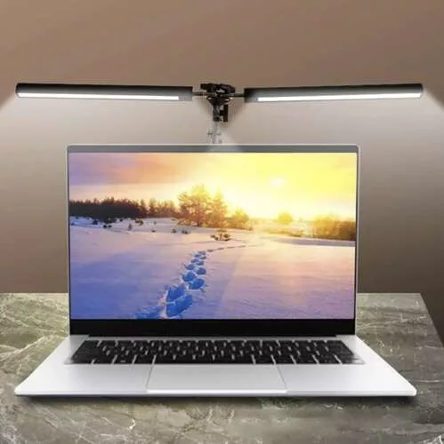 Kétkaros LED asztali lámpa