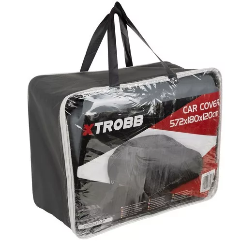 Autóponyva, szürke - 572x180x120cm