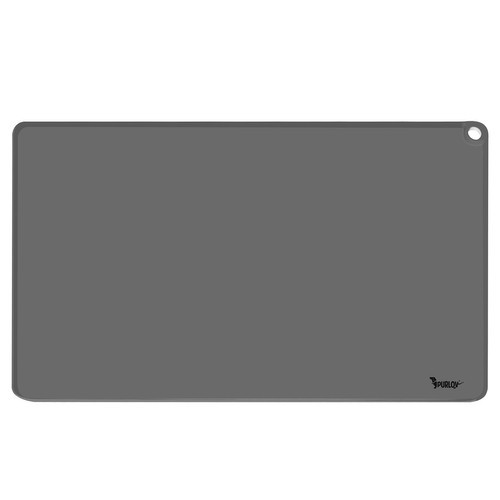 Szilikon kutyatál alátét, szürke - 60x45cm