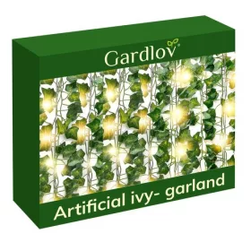 Műborostyán 12x2,1m LED fényfüzérrel