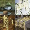 Műborostyán 12x2,1m LED fényfüzérrel