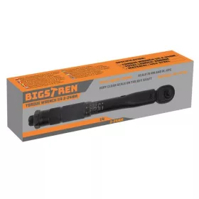   Bigstren nyomatékkulcs 1/4"-os fejjel és tokkal, 2-24Nm