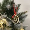 Fa karácsonyfa díszek - 36db