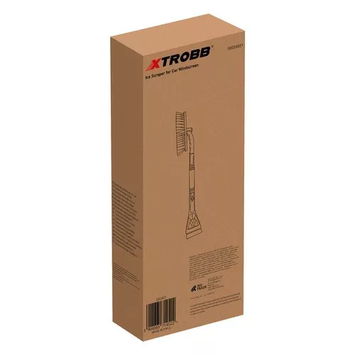 Teleszkópos jégkaparó seprűvel - 95cm