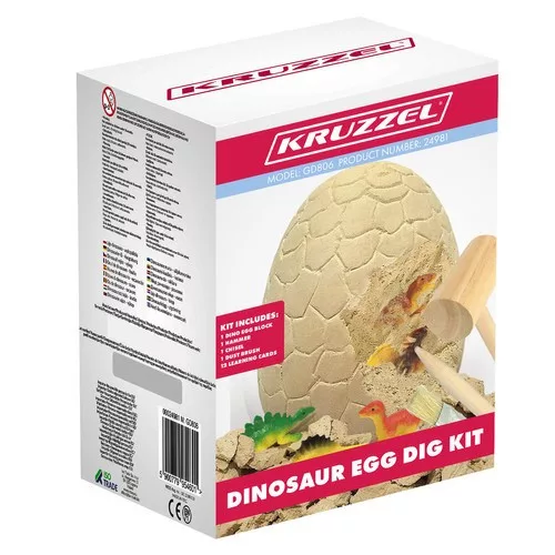 Régészeti feltárás játék dinoszaurusz tojás